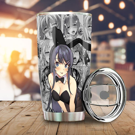 Mai Sakurajima Tumbler Cup Custom Bunny Girl Senpai Car Accessories - Gearcarcover - 1