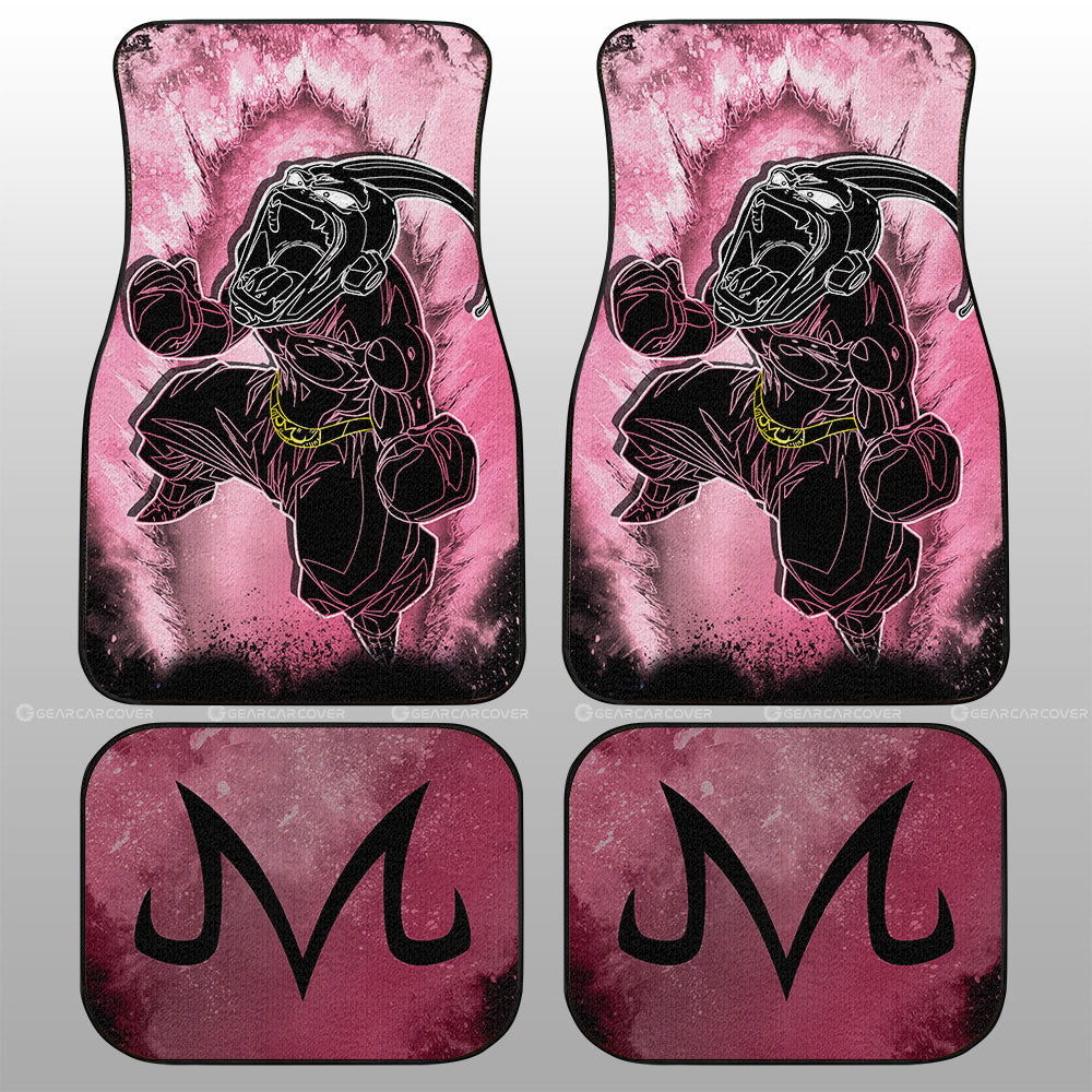 Majin Buu Car Floor Mats Custom Anime Car Accessories - Gearcarcover - 1