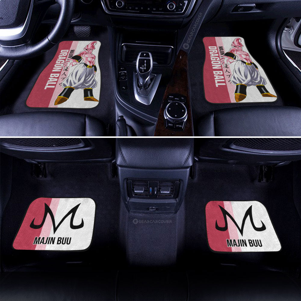 Majin Buu Car Floor Mats Custom Car Accessories For Fans - Gearcarcover - 3