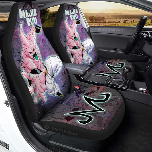Majin Buu Car Seat Covers Custom Car Accessories Manga Galaxy Style - Gearcarcover - 1