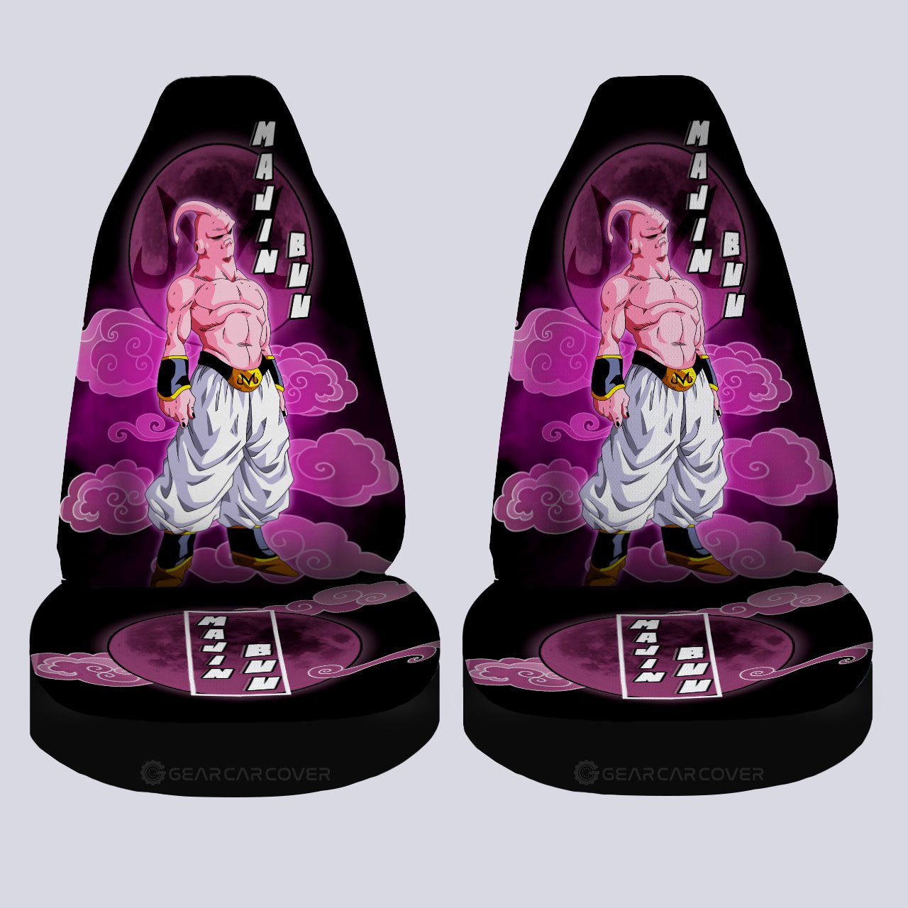 Majin Buu Car Seat Covers Custom Car Interior Accessories - Gearcarcover - 4