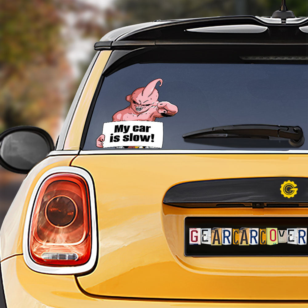 Majin Buu Car Sticker Custom - Gearcarcover - 1