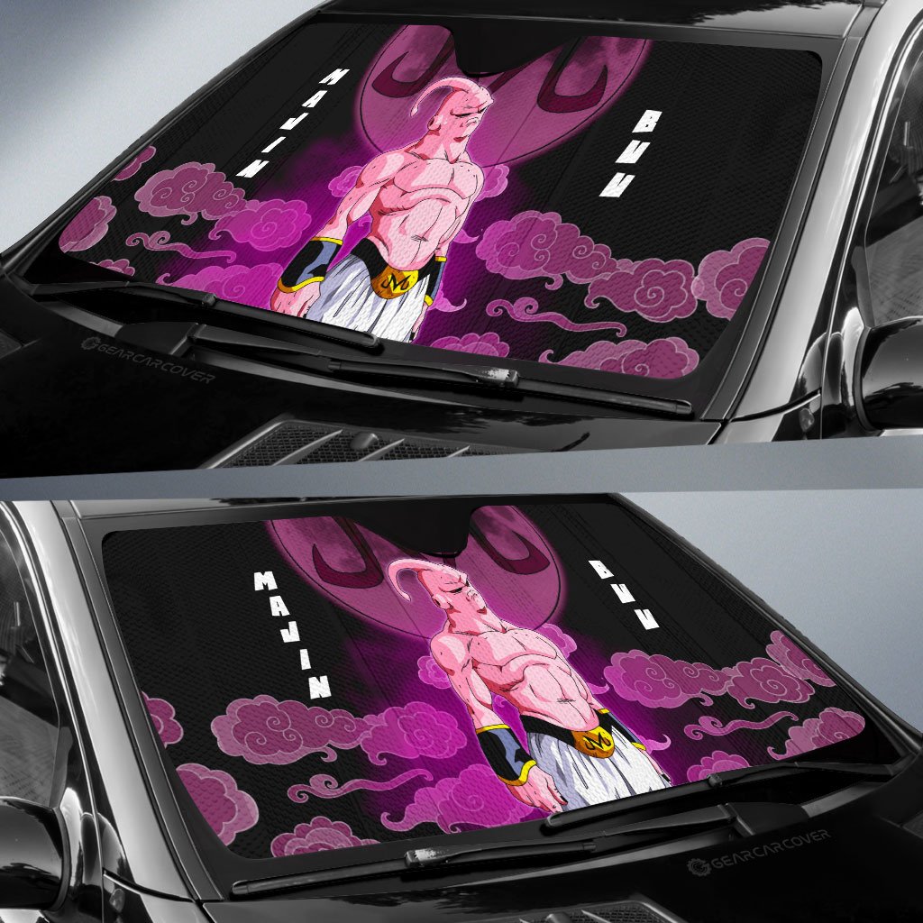 Majin Buu Car Sunshade Custom Car Accessories - Gearcarcover - 2