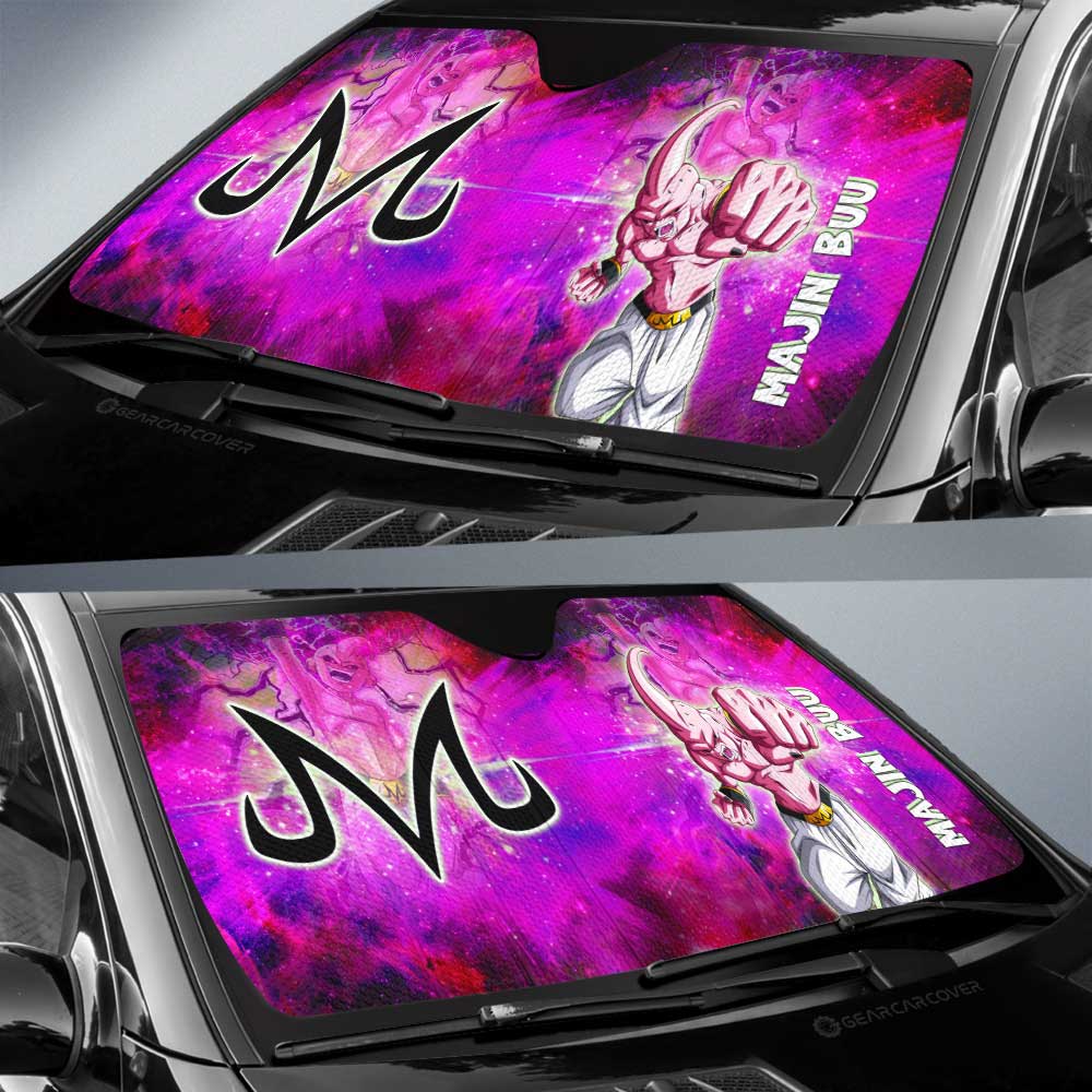 Majin Buu Car Sunshade Custom Car Accessories - Gearcarcover - 2