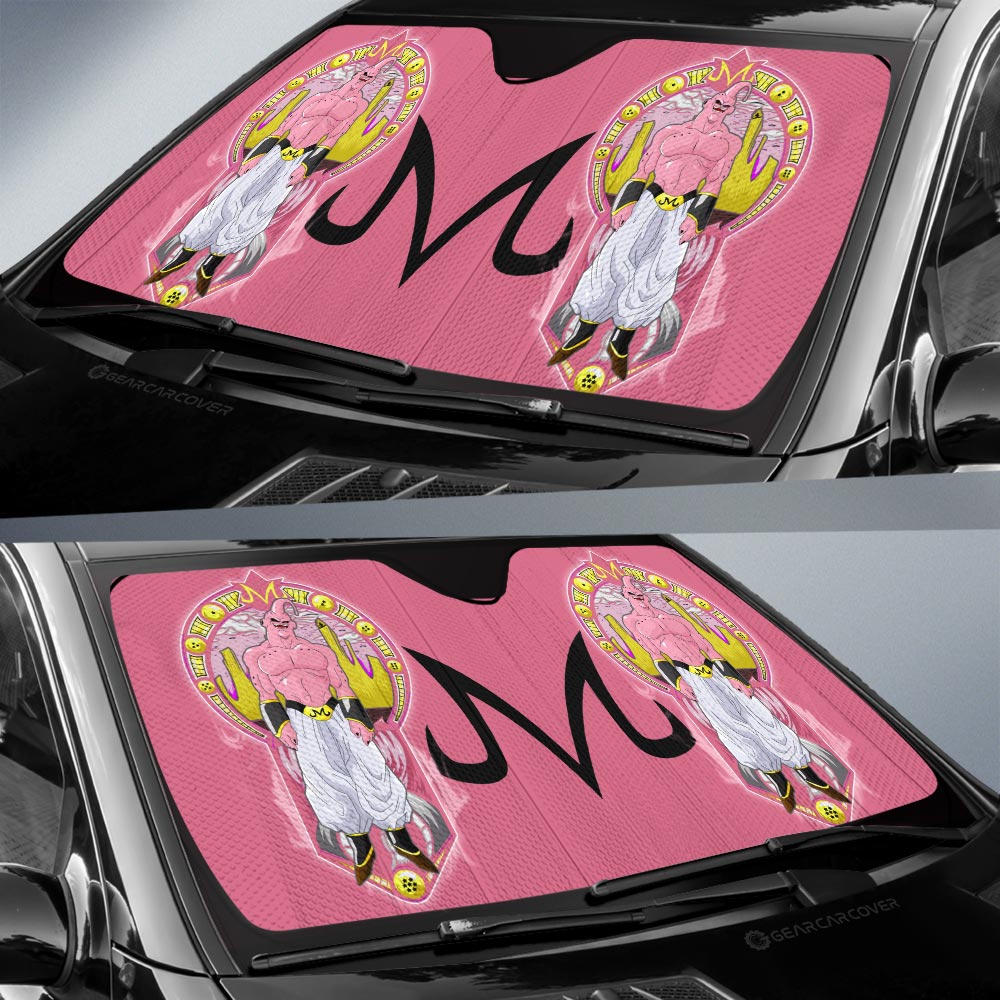 Majin Buu Car Sunshade Custom Car Interior Accessories - Gearcarcover - 2