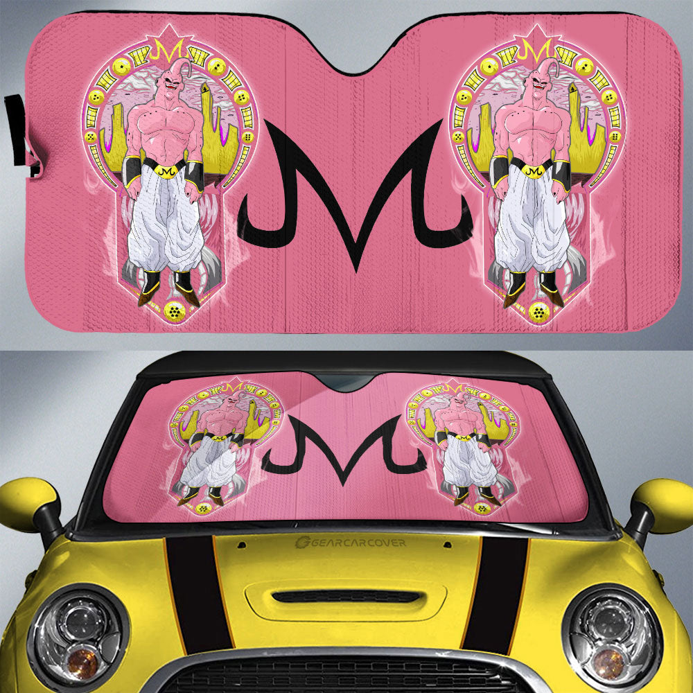 Majin Buu Car Sunshade Custom Car Interior Accessories - Gearcarcover - 1