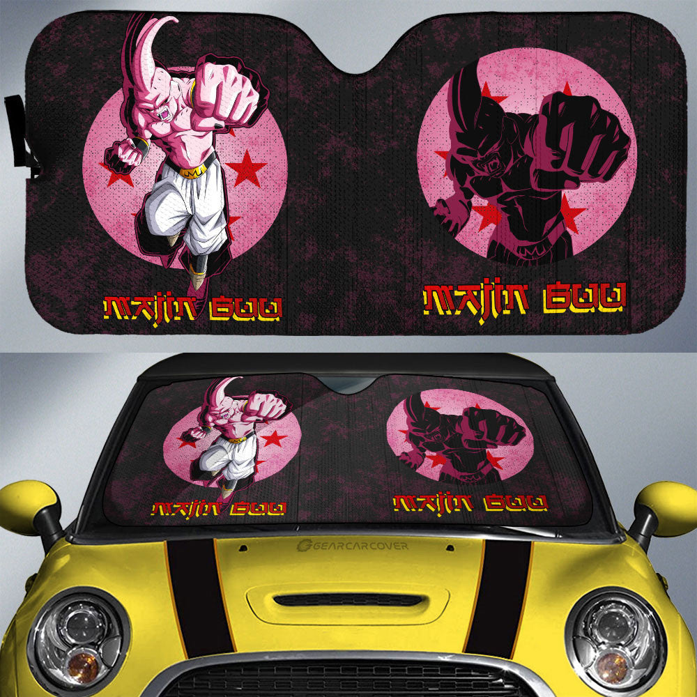 Majin Buu Car Sunshade Custom Car Interior Accessories - Gearcarcover - 1