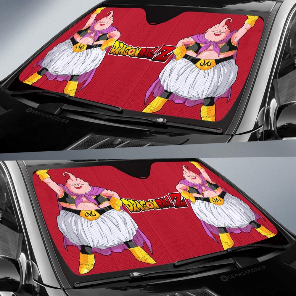 Majin Buu Car Sunshade Custom - Gearcarcover - 2