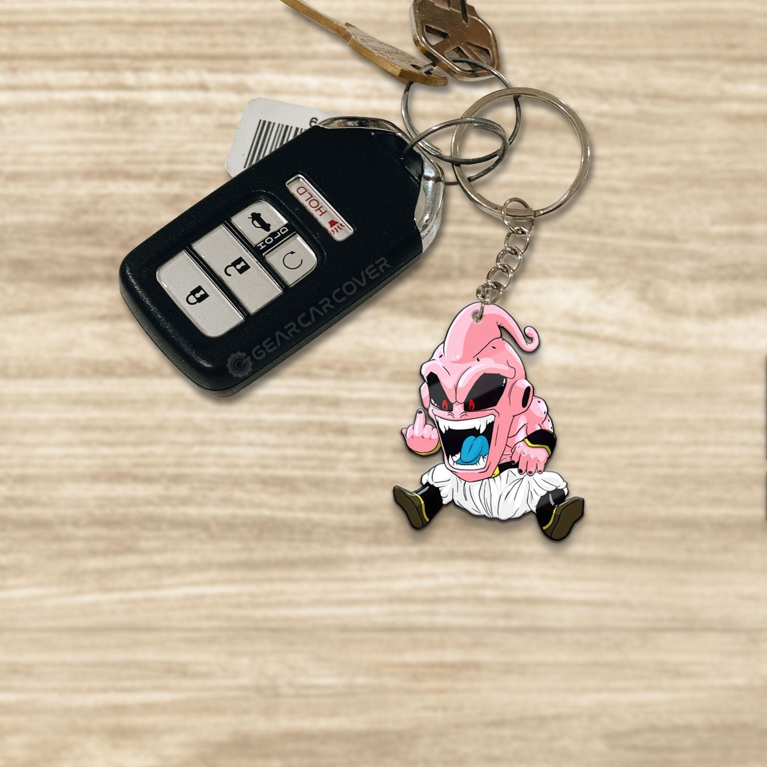 Majin Buu Keychain Custom Car Accessories - Gearcarcover - 1