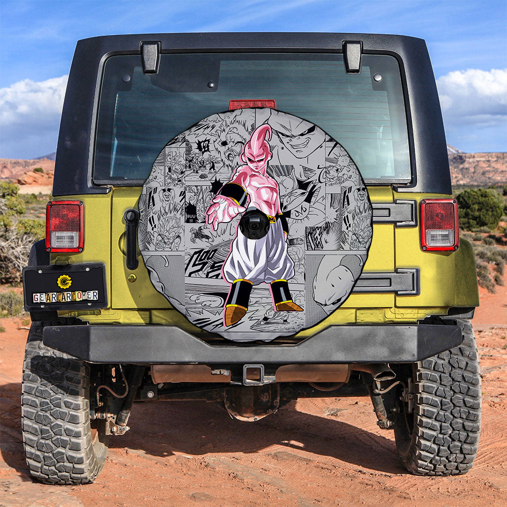 Majin Buu Spare Tire Covers Camera Hole Collection - Gearcarcover - 3