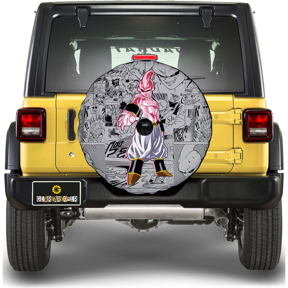 Majin Buu Spare Tire Covers Camera Hole Collection - Gearcarcover - 1