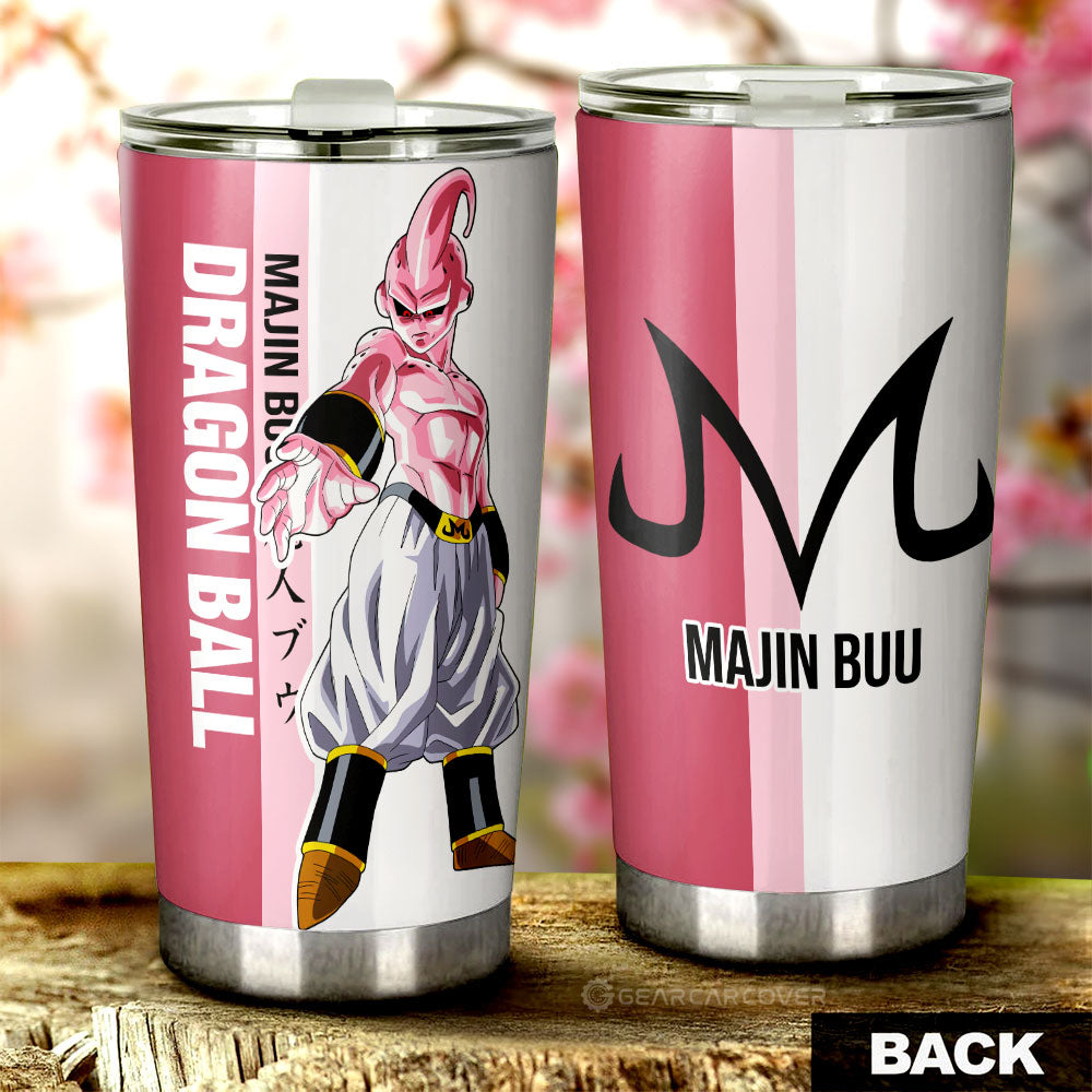 Majin Buu Tumbler Cup Custom Car Accessories For Fans - Gearcarcover - 3