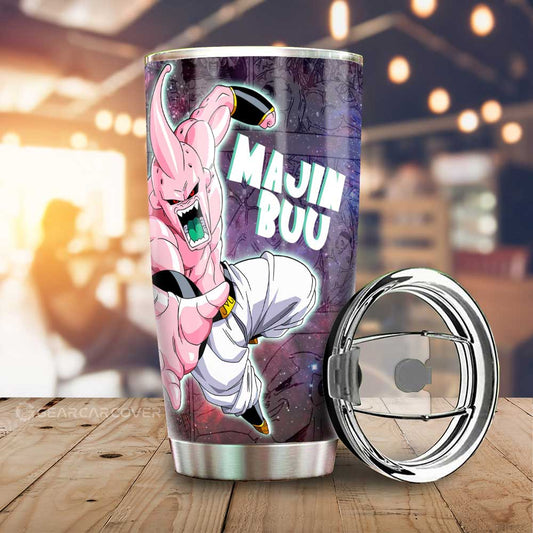 Majin Buu Tumbler Cup Custom Car Accessories Manga Galaxy Style - Gearcarcover - 1