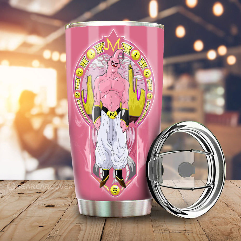 Majin Buu Tumbler Cup Custom Car Interior Accessories - Gearcarcover - 1