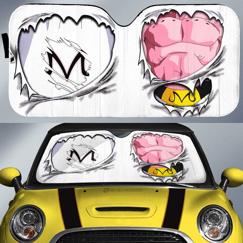 Majin Buu Uniform Car Sunshade Custom - Gearcarcover - 1