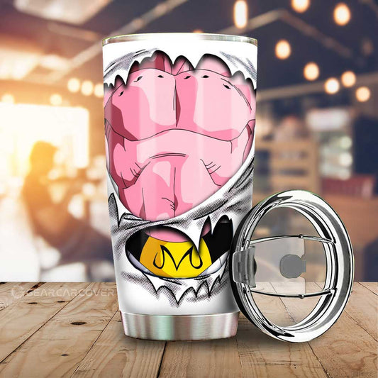 Majin Buu Uniform Tumbler Cup Custom - Gearcarcover - 1