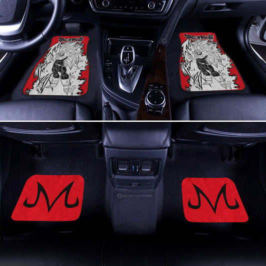 Majin Vegeta Car Floor Mats Custom Car Accessories - Gearcarcover - 2