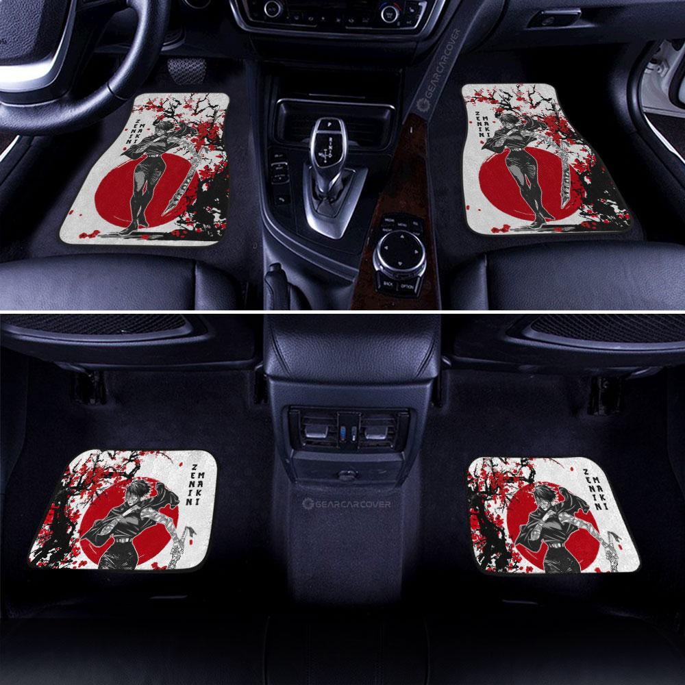 Maki Zenin Car Floor Mats Custom Japan Style Car Accessories - Gearcarcover - 3