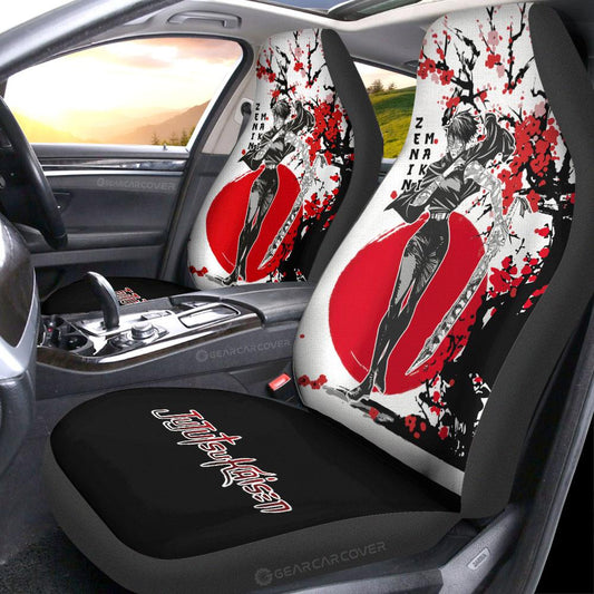 Maki Zenin Car Seat Covers Custom Japan Style Car Accessories - Gearcarcover - 2