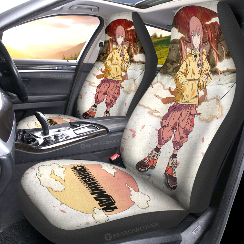 Makima Car Seat Covers Anime Collection - Gearcarcover - 1