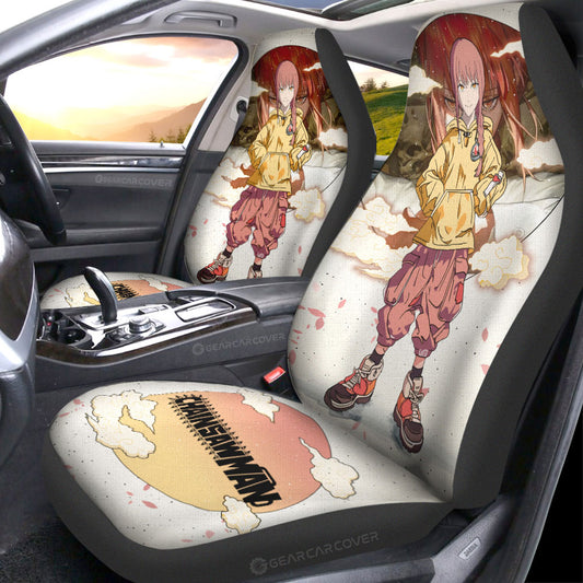 Makima Car Seat Covers Anime Collection - Gearcarcover - 1