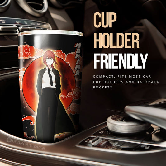 Makima Tumbler Cup Custom - Gearcarcover - 2