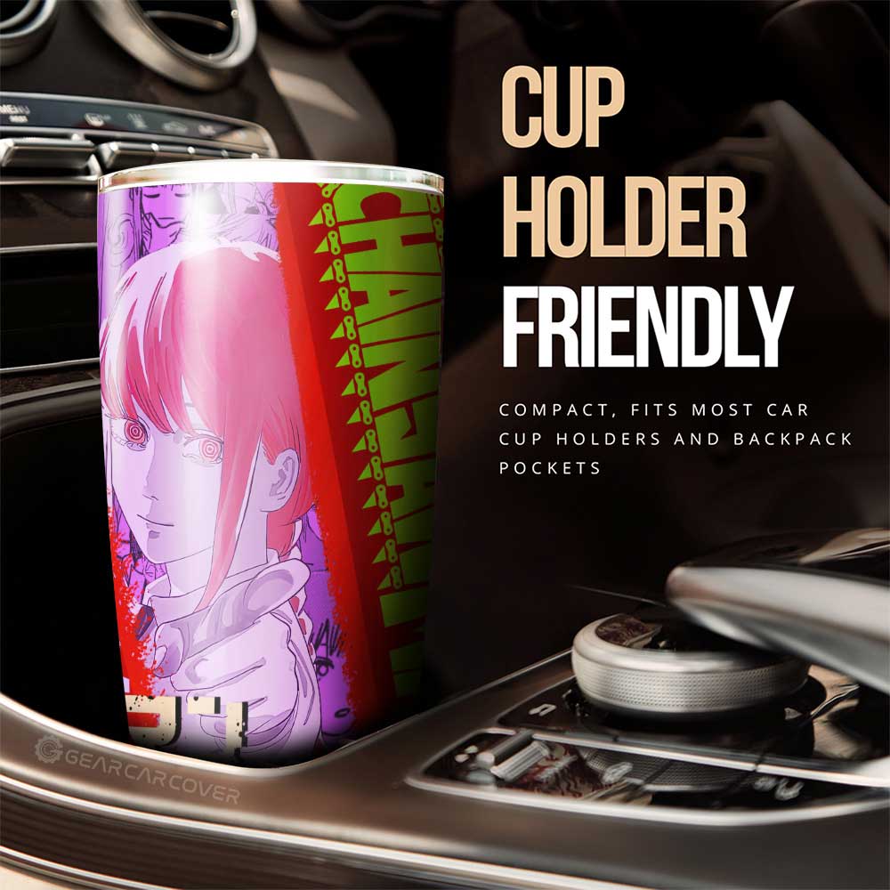 Makima Tumbler Cup Custom - Gearcarcover - 2