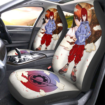 Makise Kurisu Car Seat Covers Anime Collection - Gearcarcover - 1