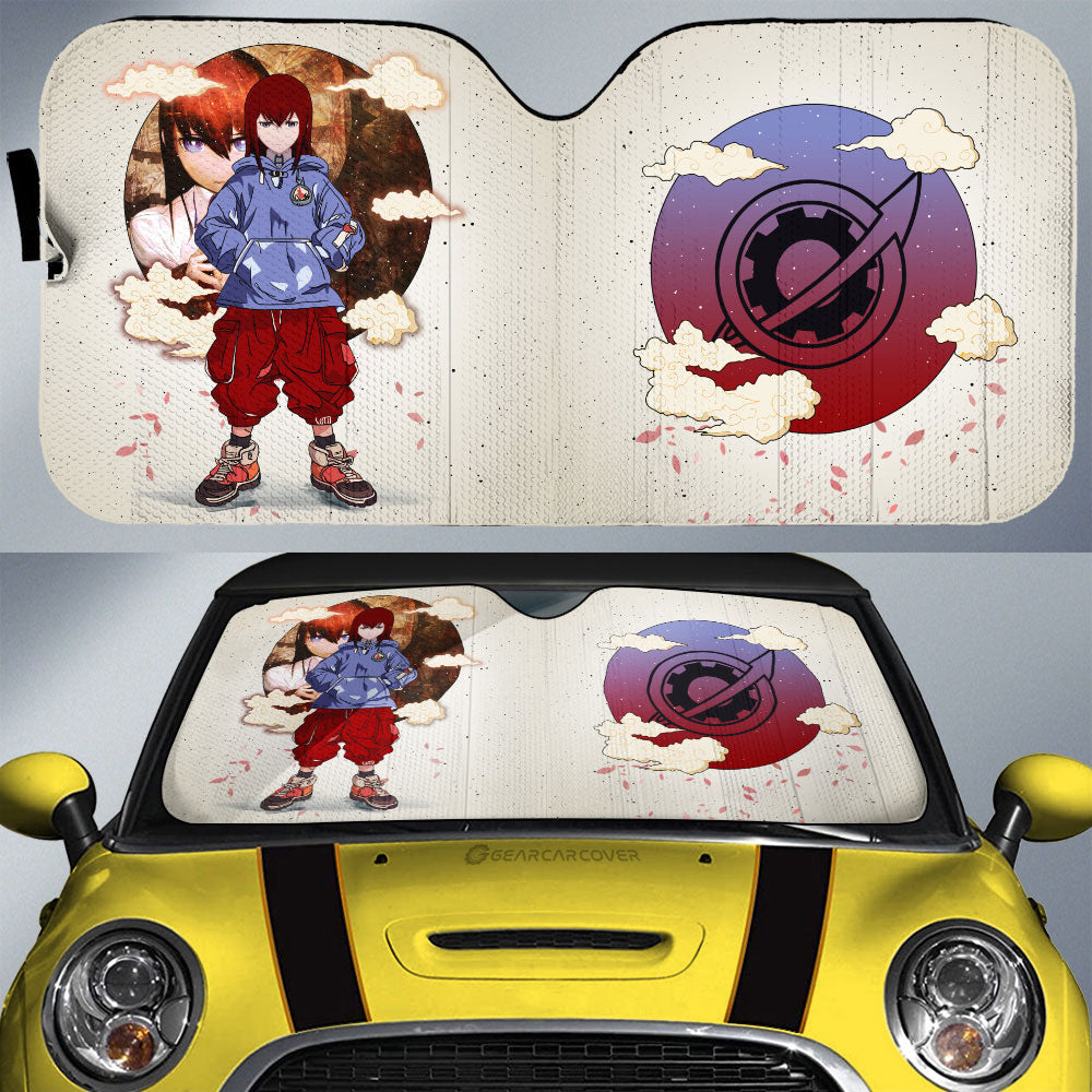 Makise Kurisu Car Sunshade Anime Collection - Gearcarcover - 1