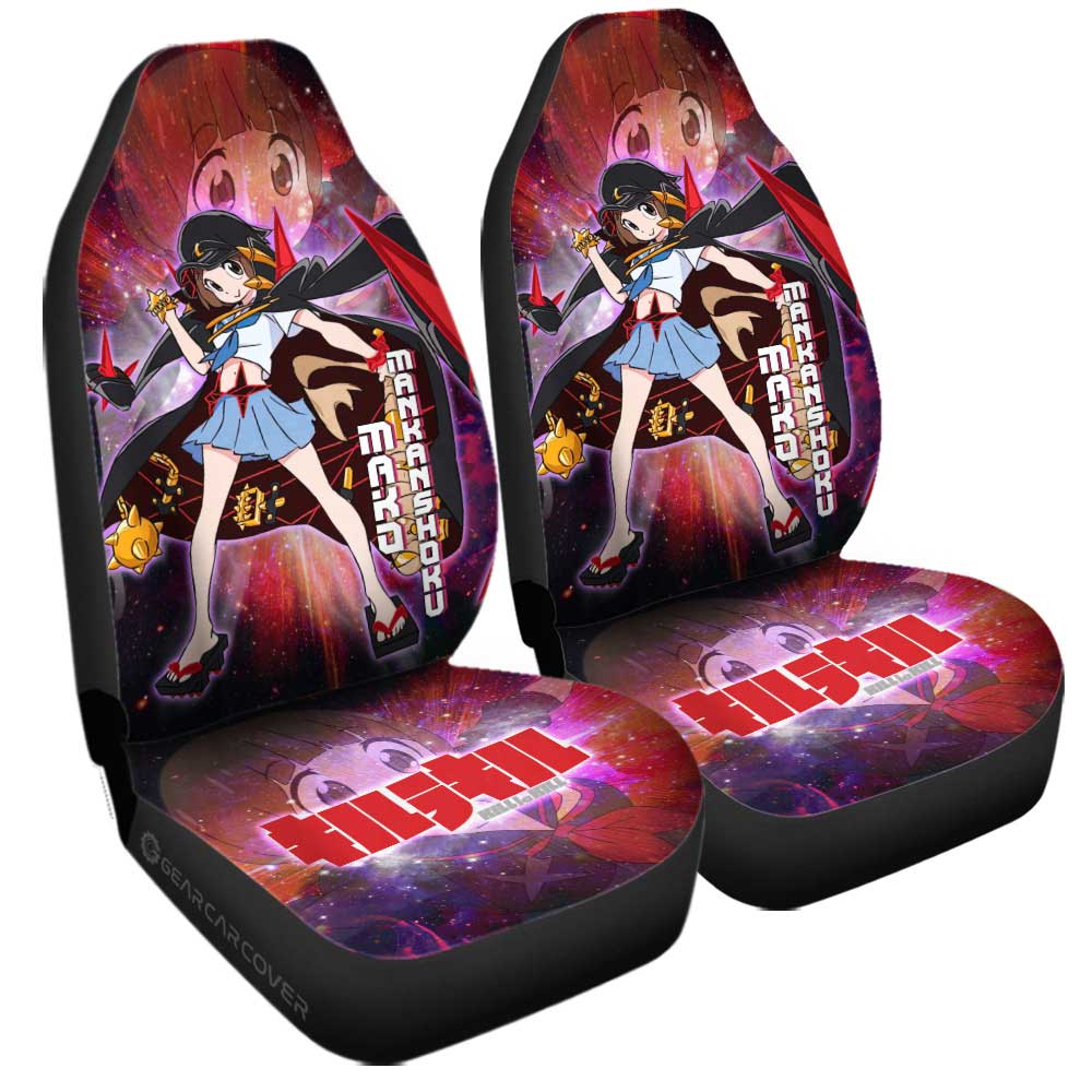 Mako Mankanshoku Car Seat Covers Custom Characters Car Accessories - Gearcarcover - 3
