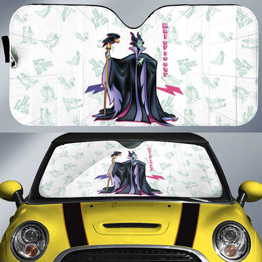 Maleficent Car Sunshade Custom Cartoon Car Accessories - Gearcarcover - 1