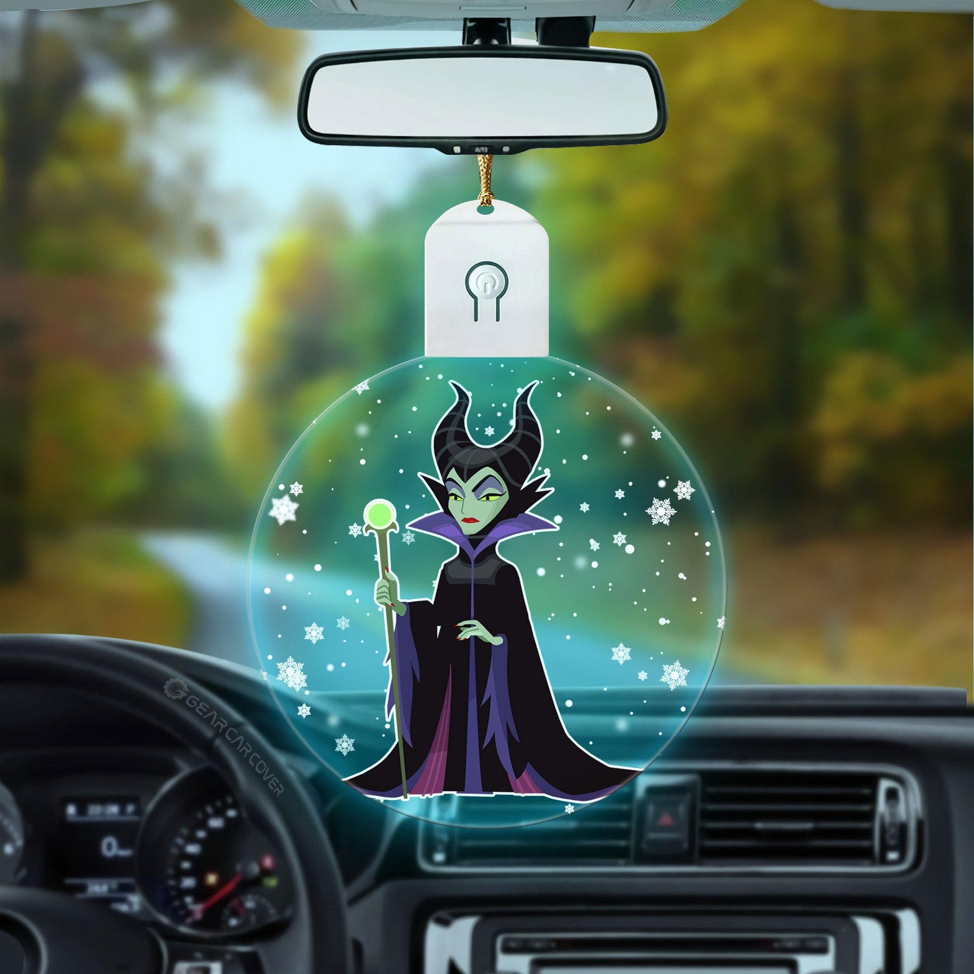 Maleficent Led Ornament Custom Car Decorations - Gearcarcover - 3