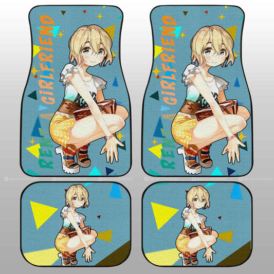 Mami Nanami Car Floor Mats Custom Rent A Girlfriend Car Accessories - Gearcarcover - 2