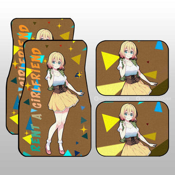 Mami Nanami Car Floor Mats Custom Rent A Girlfriend - Gearcarcover - 1