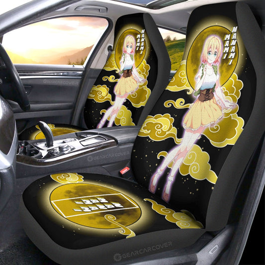 Mami Nanami Car Seat Covers Custom Rent A Girlfriend Car Accessories - Gearcarcover - 2
