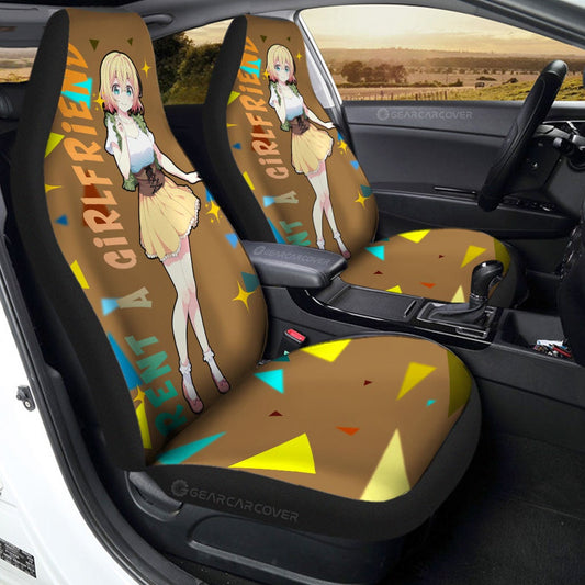 Mami Nanami Car Seat Covers Custom Rent A Girlfriend - Gearcarcover - 1