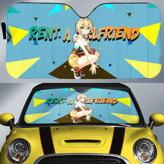 Mami Nanami Car Sunshade Custom Rent A Girlfriend Car Accessories - Gearcarcover - 1
