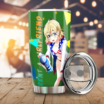 Mami Nanami Tumbler Cup Custom Rent A Girlfriend Car Accessories - Gearcarcover - 1