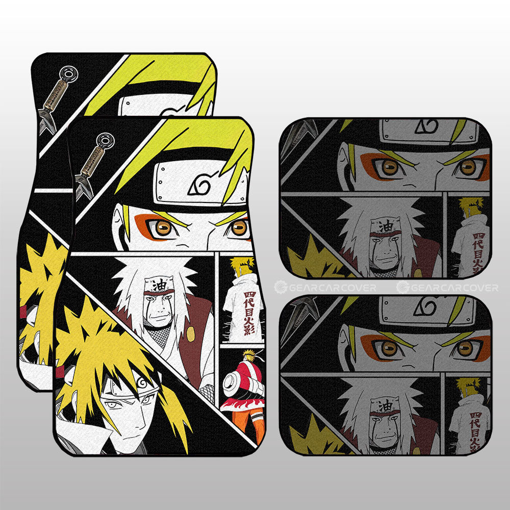 Manga Car Floor Mats Custom Anime Car Accessories - Gearcarcover - 1