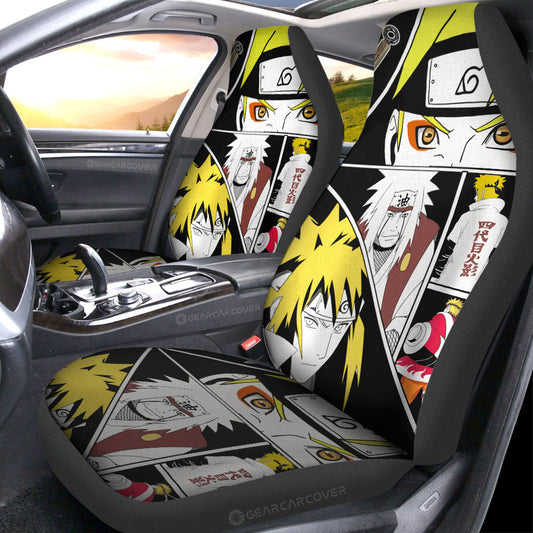 Manga Car Seat Covers Custom Anime Car Accessories - Gearcarcover - 2