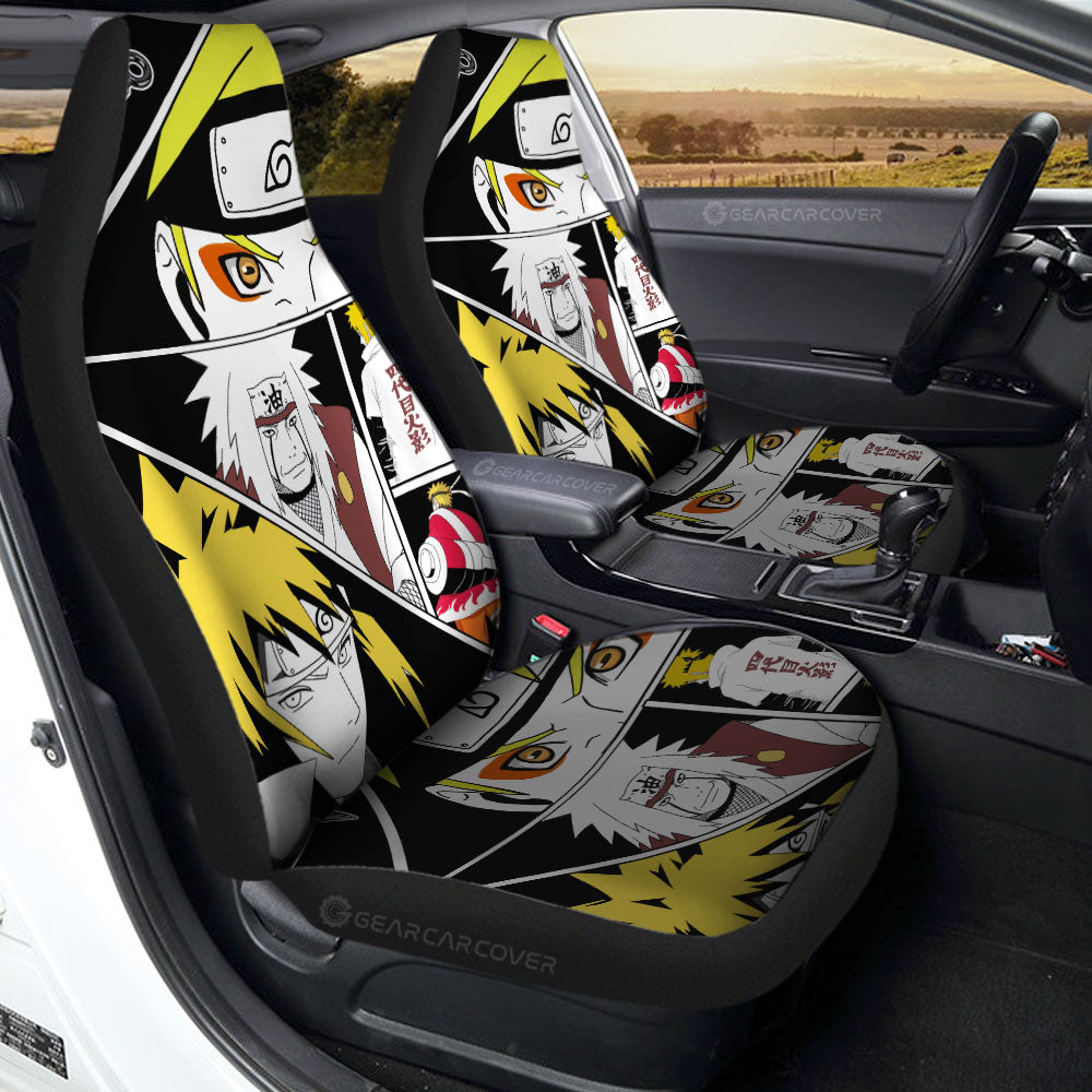 Manga Car Seat Covers Custom Anime Car Accessories - Gearcarcover - 1