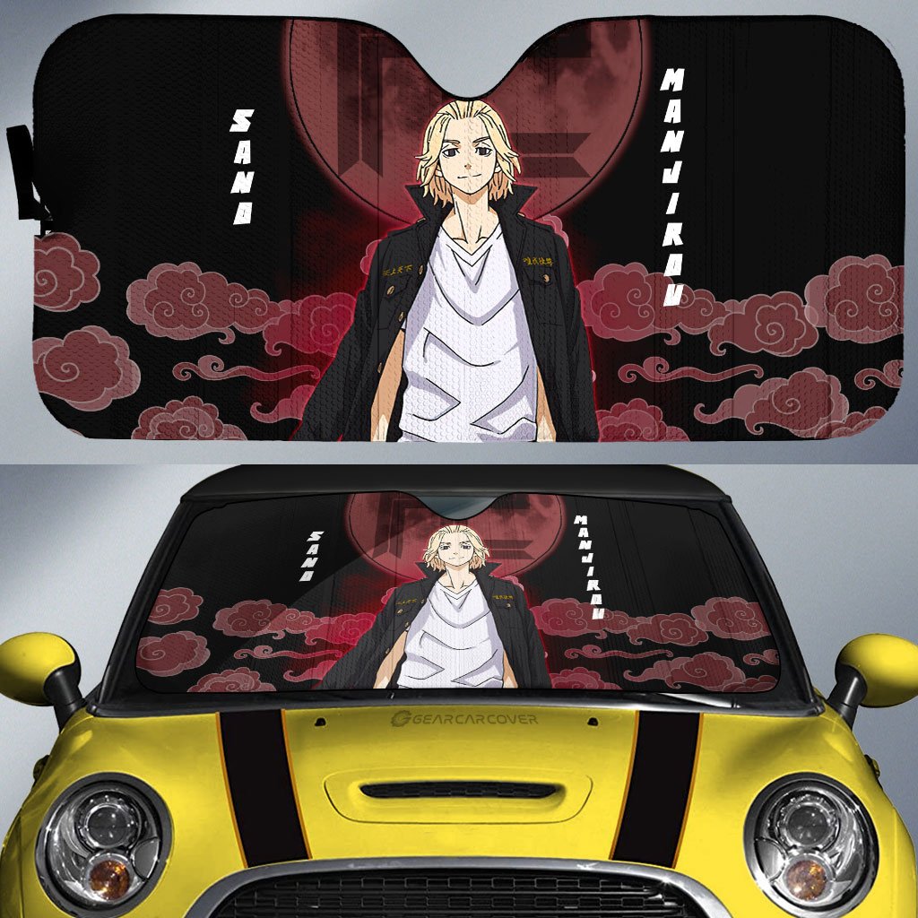 Manjiro Sano Car Sunshade Custom Car Accessories - Gearcarcover - 1