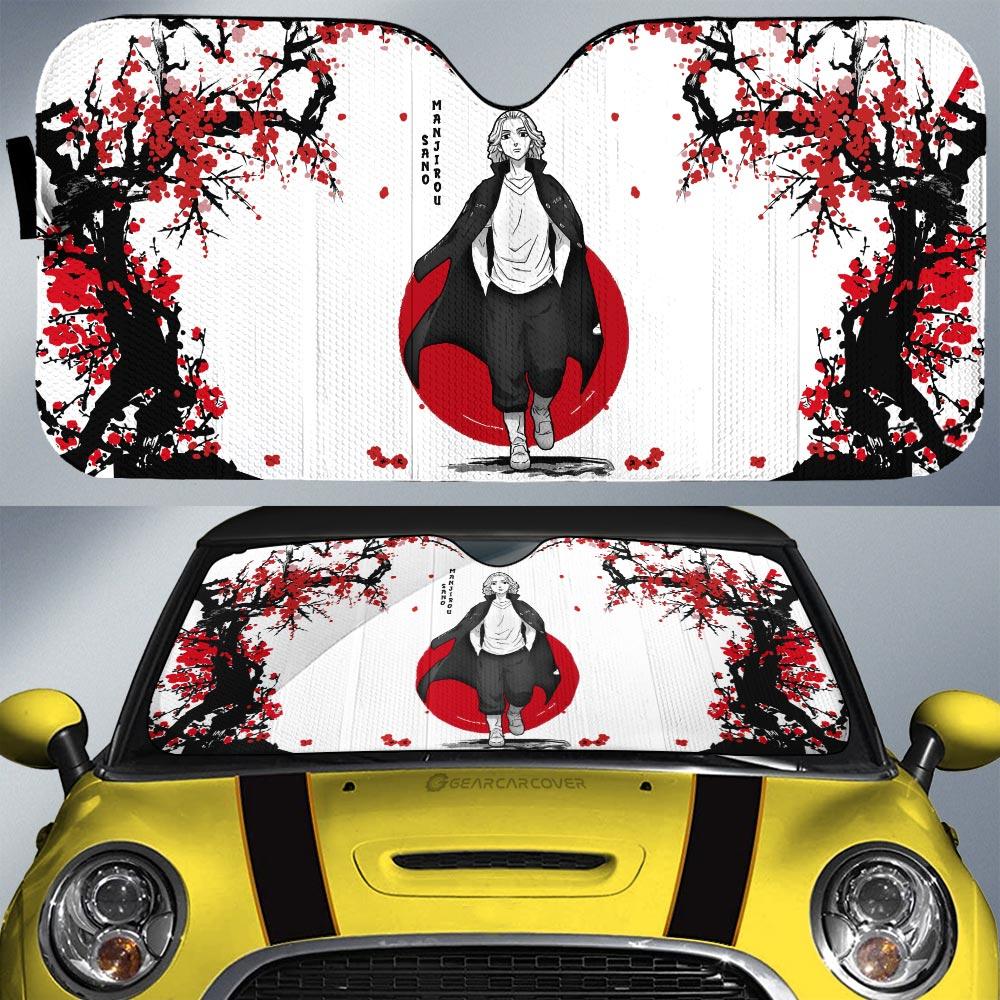 Manjiro Sano Car Sunshade Custom Japan Style Car Accessories - Gearcarcover - 1