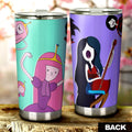 Marceline And Princess Bubblegum Adventure Time Tumbler Cup Custom Cartoon Car Accessories - Gearcarcover - 1