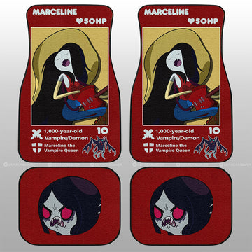 Marceline Car Floor Mats Custom Adventure Time Car Accessories - Gearcarcover - 1