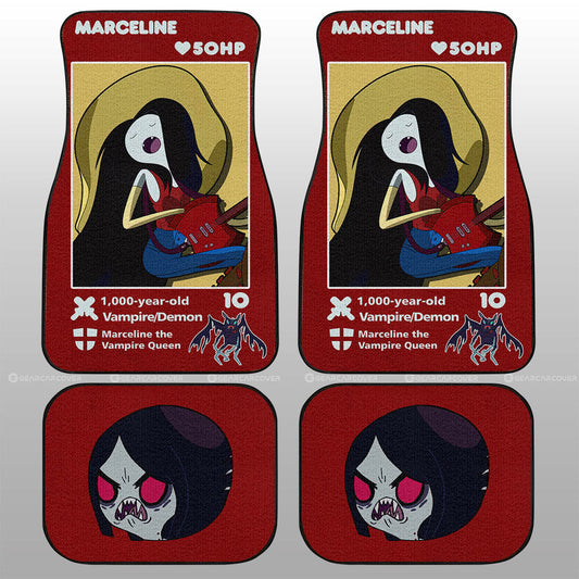 Marceline Car Floor Mats Custom Adventure Time Car Accessories - Gearcarcover - 1