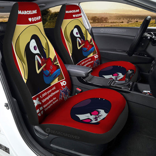 Marceline Car Seat Covers Custom Adventure Time Car Accessories - Gearcarcover - 2