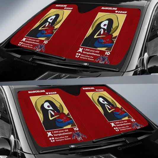 Marceline Car Sunshade Custom Adventure Time Car Accessories - Gearcarcover - 2
