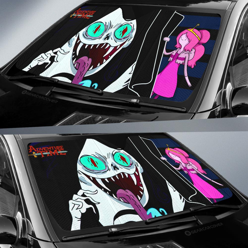 Marceline Princess Bubblegum Car Sunshade Custom Adventure Time Car Accessories - Gearcarcover - 2