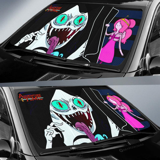 Marceline Princess Bubblegum Car Sunshade Custom Adventure Time Car Accessories - Gearcarcover - 2